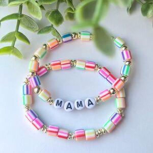 Colorful Mama Bracelet Set